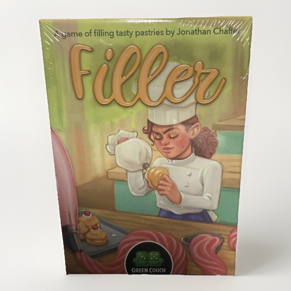 Filler: The Card Game- Family Strategy Baking Board Game Sealed New!